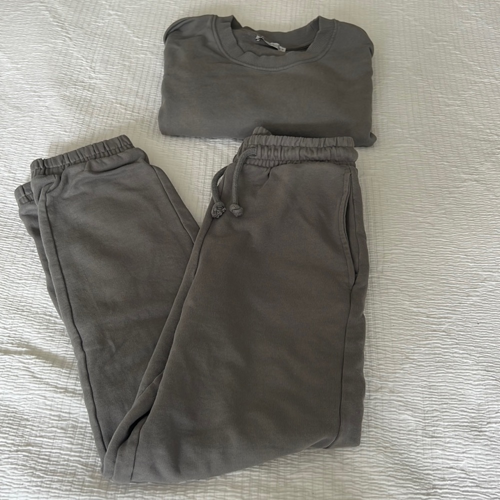 Sweatsuit Set- Grey